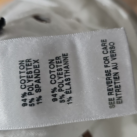 7 For All Mankind White Jeans with Black Details - Picture 6 of 9